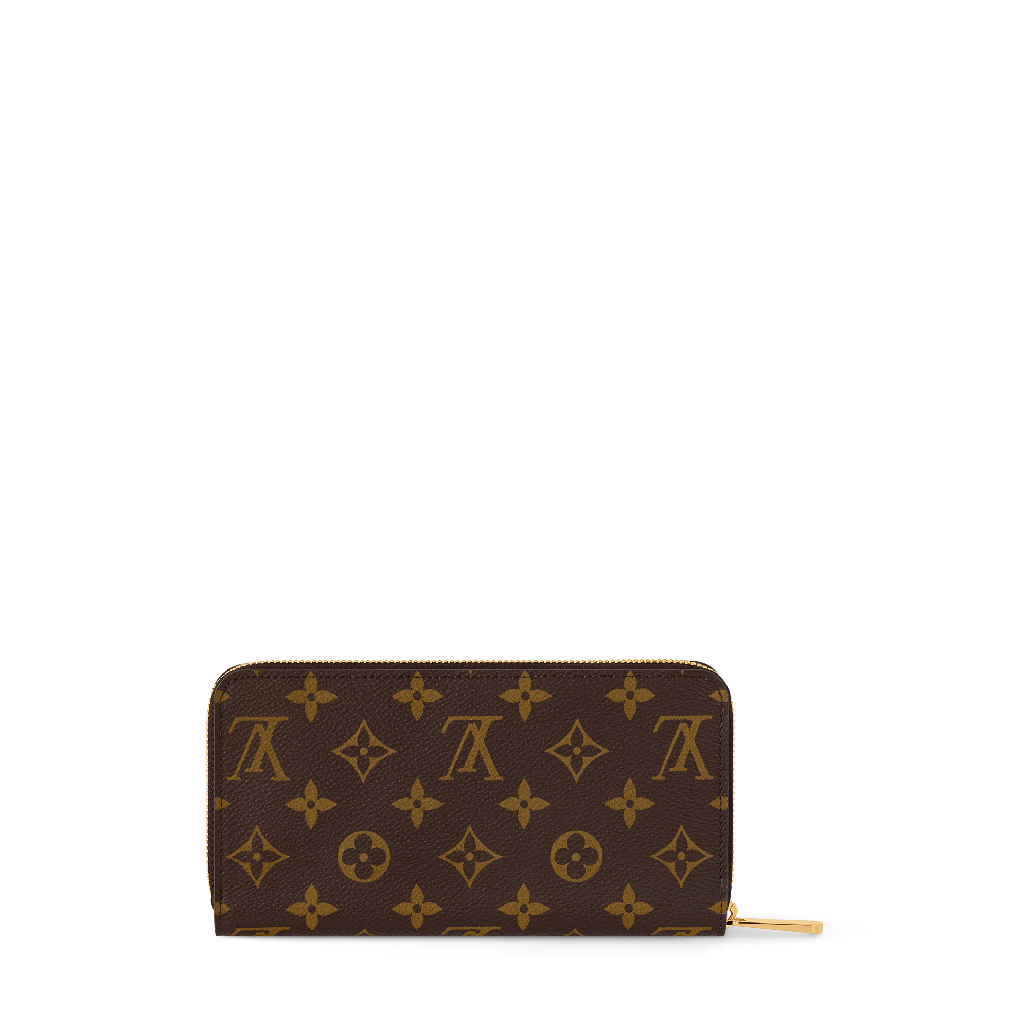 Zippy Wallet Monogram Reverse Canvas - Luxury Women Small Leather